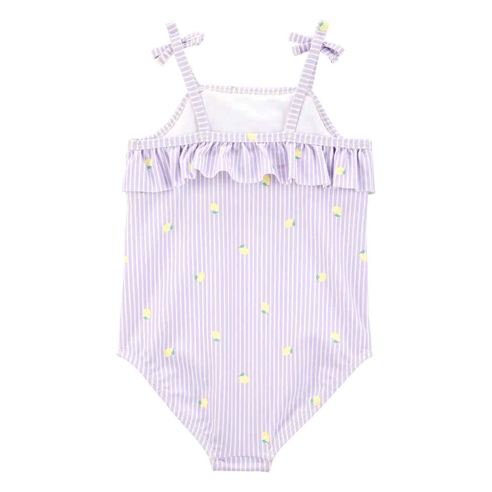 Maillot de Bain Fille Carter's - Rayures & Citron