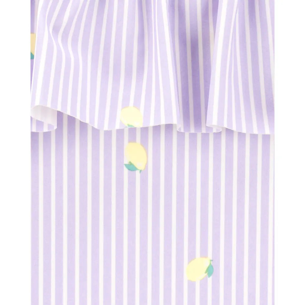 Maillot de Bain Fille Carter's - Rayures & Citron