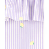 Maillot de Bain Fille Carter's - Rayures & Citron