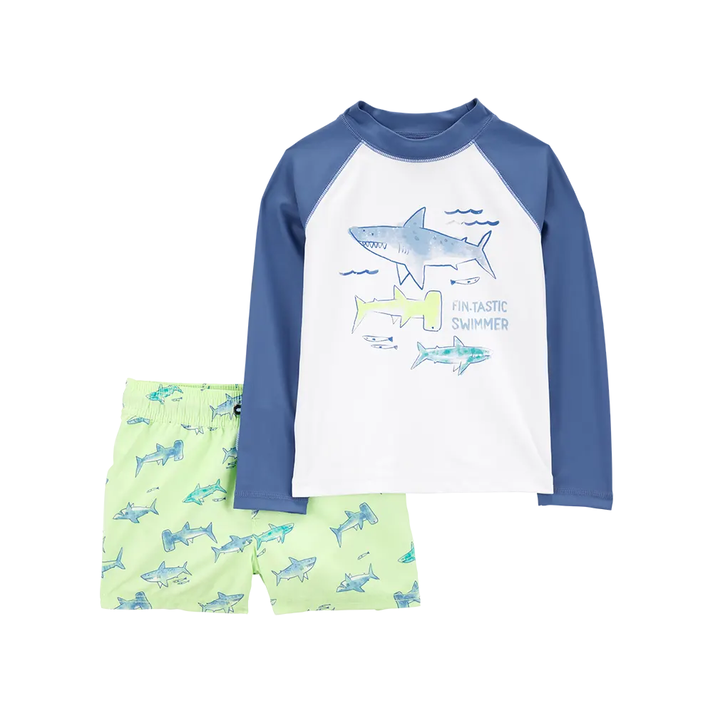 Traje de baño anti-UV para niño Carter's - Tiburón