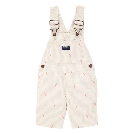 Salopette courte rayée carotte garçon - OshKosh