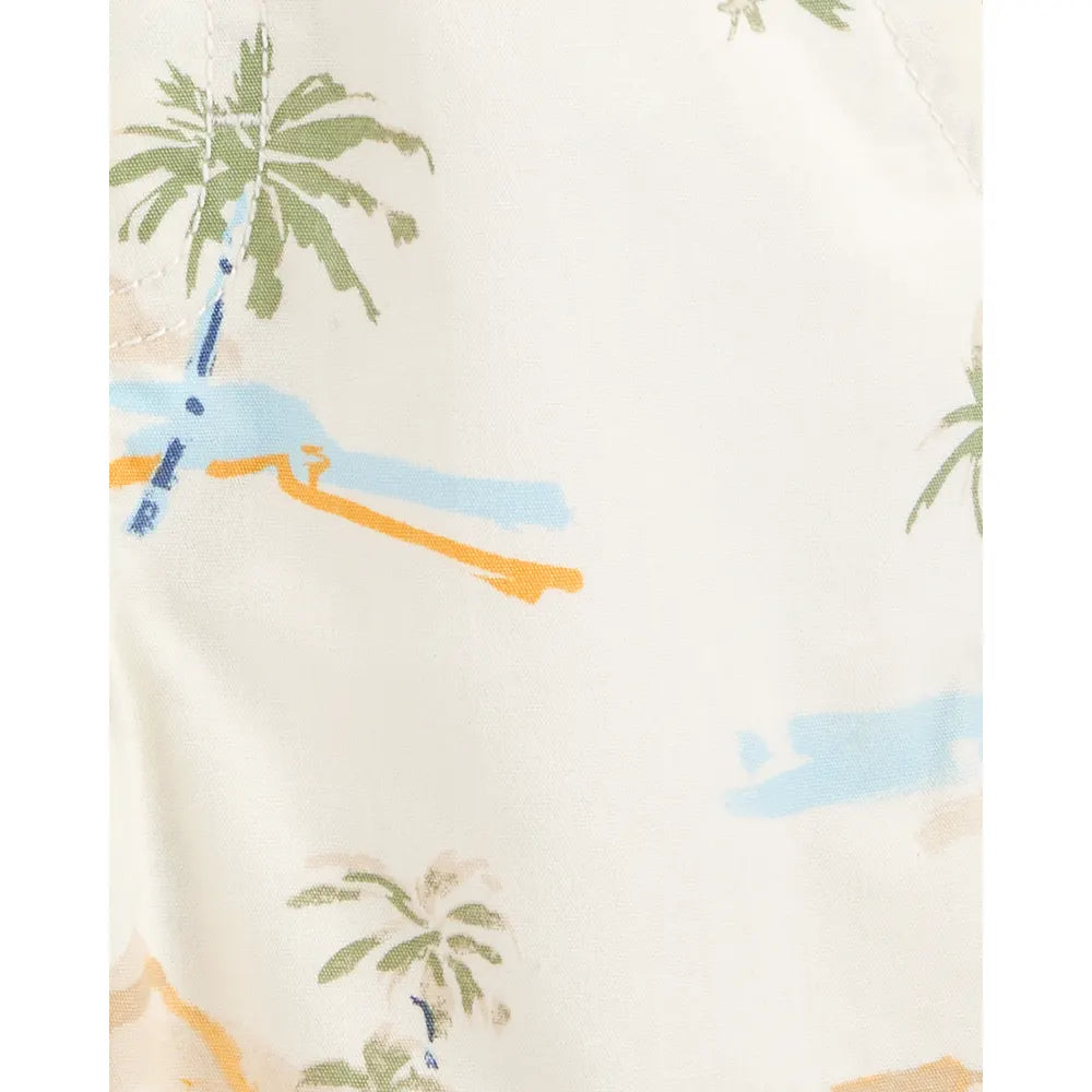 Salopette courte en toile tropicale garçon - OshKosh