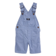 Salopette courte en toile pour garçon - Bleu