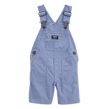 Salopette courte en toile pour garçon - Bleu