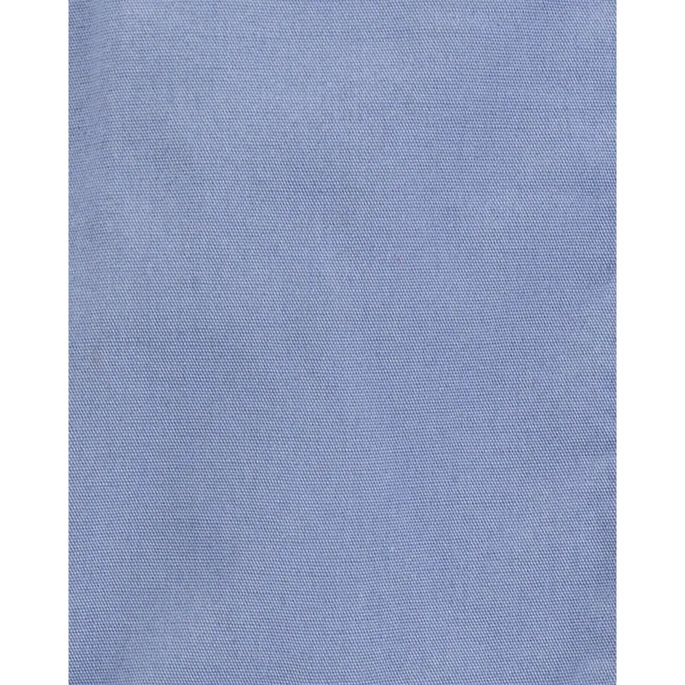 Salopette courte en toile pour garçon - Bleu