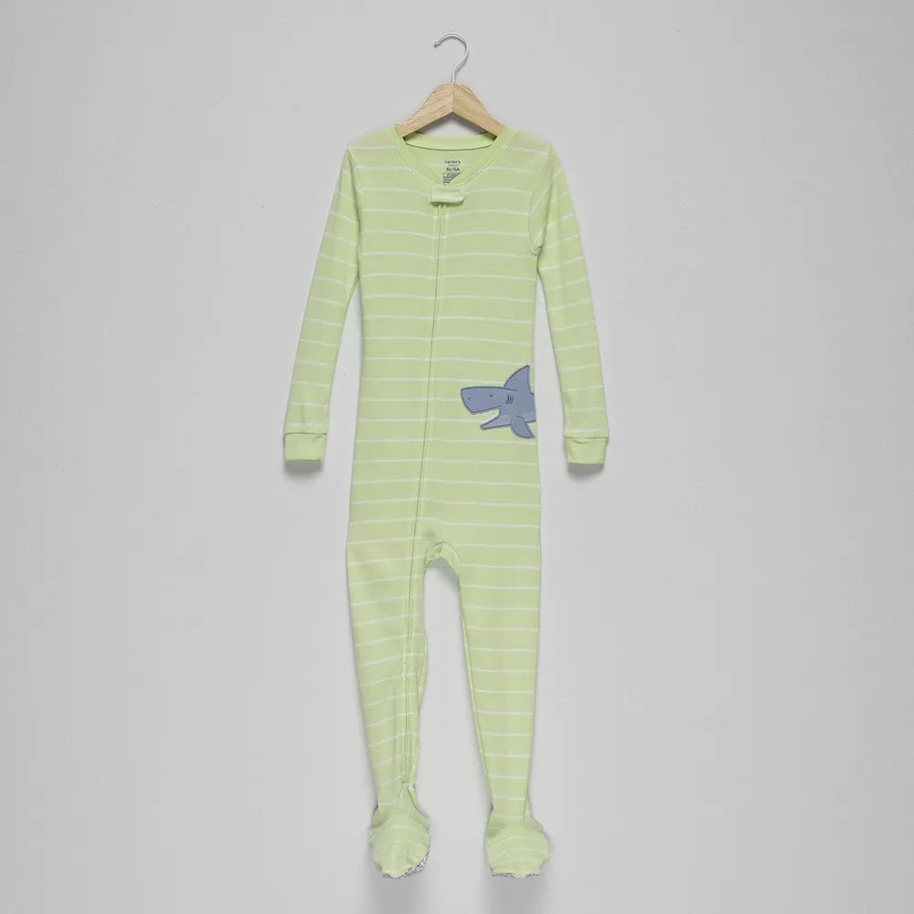 Pelele de algodón para niño Carter's - Tiburón
