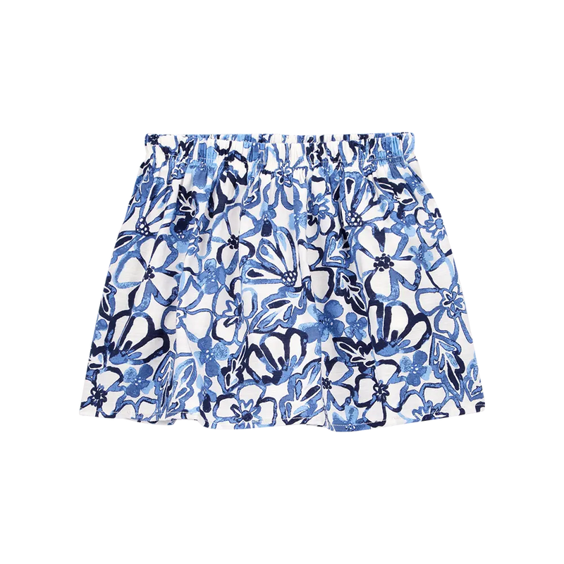 Carter's Pull-On Skort - Blue Floral
