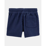 Short en Sergé à Enfiler Garçon Carter's - Bleu Marine
