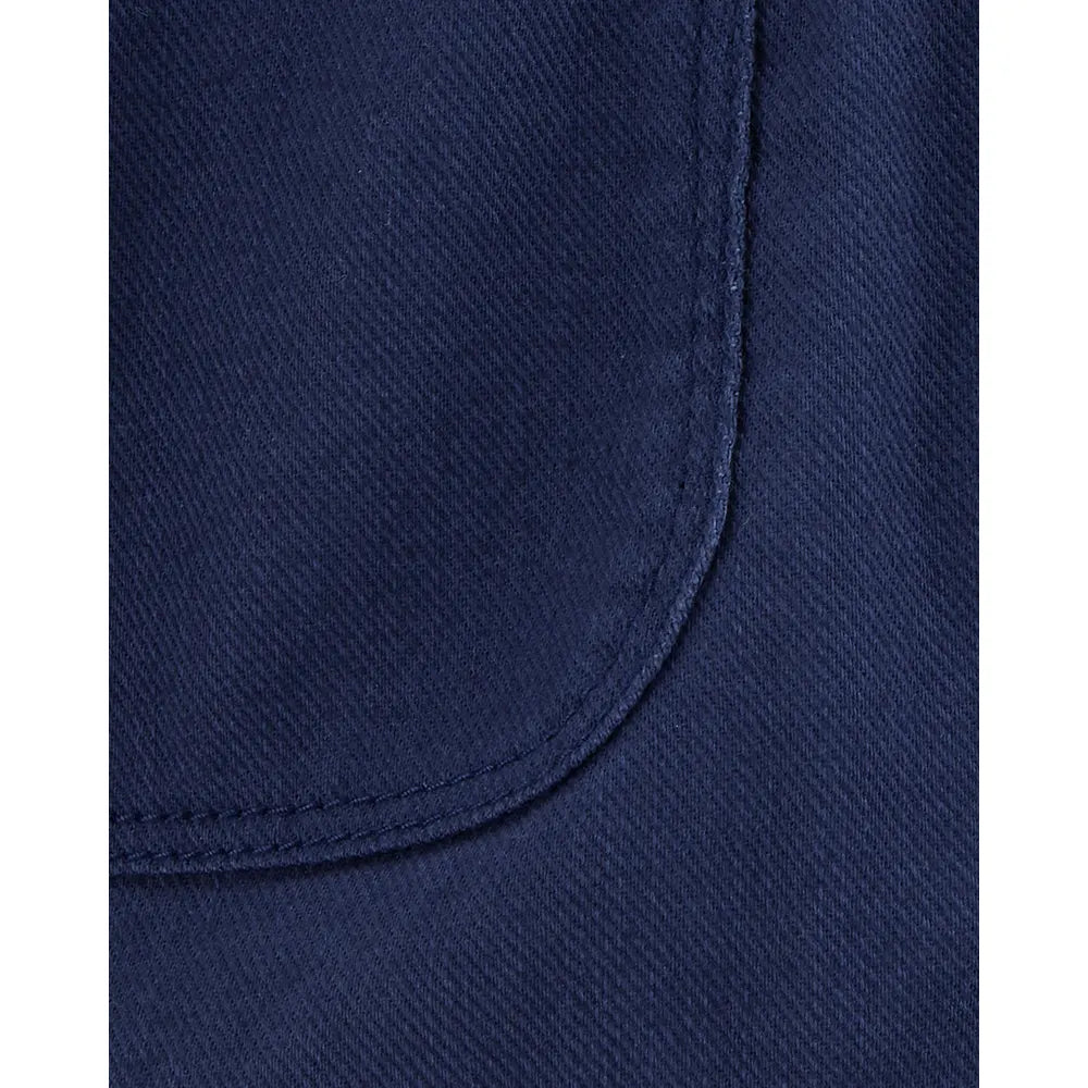 Short en Sergé à Enfiler Garçon Carter's - Bleu Marine