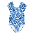 Maillot de bain 1 pièce floral pour fille