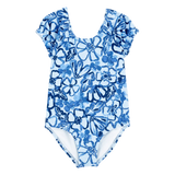 Maillot de bain 1 pièce floral pour fille