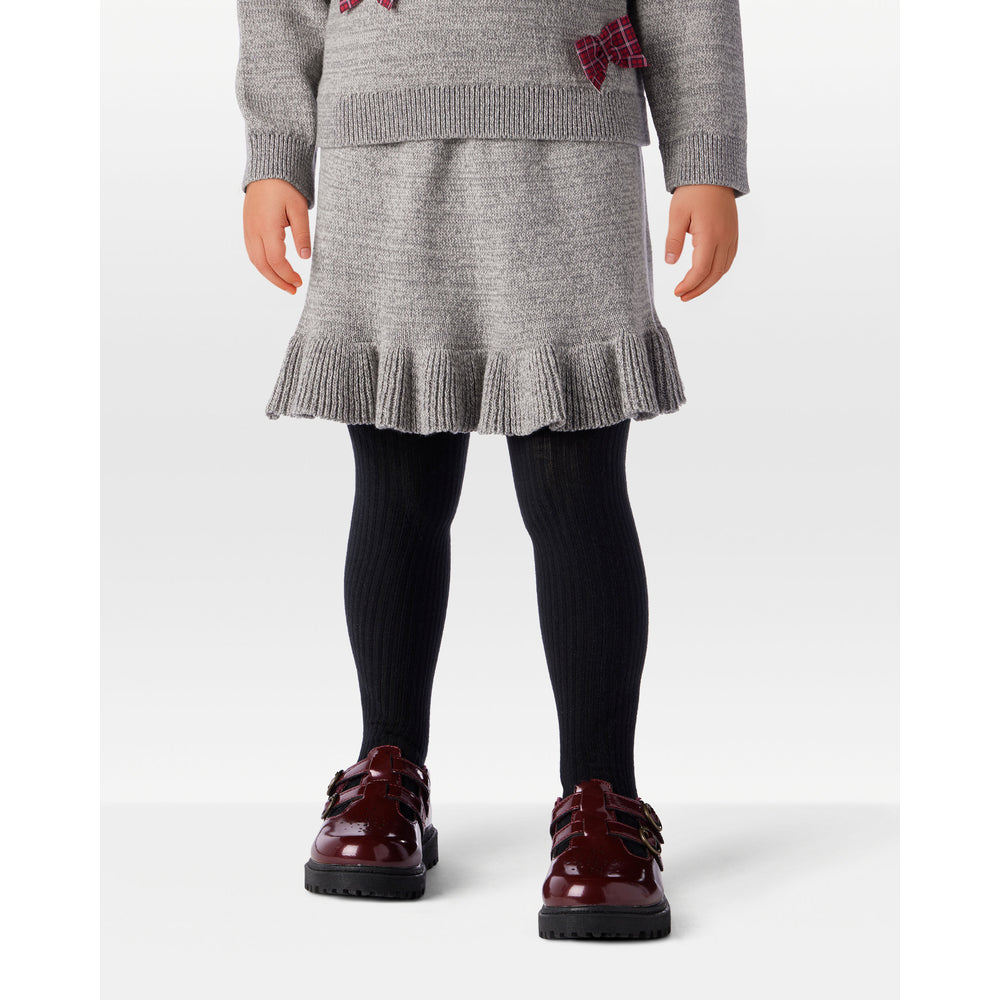 Jupe en Tricot de Coton Fille Carter's - Gris