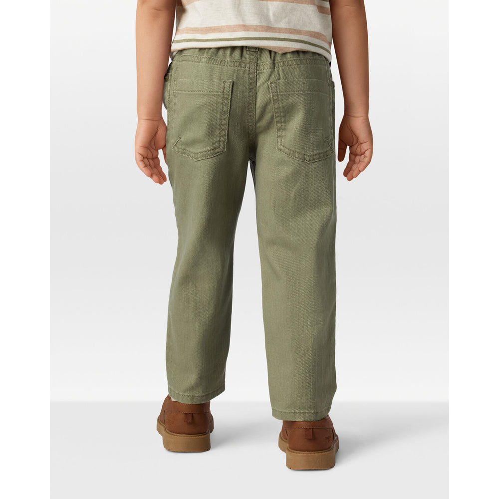 Pantalon à Enfiler 5 Poches Garçon OshKosh - Olive