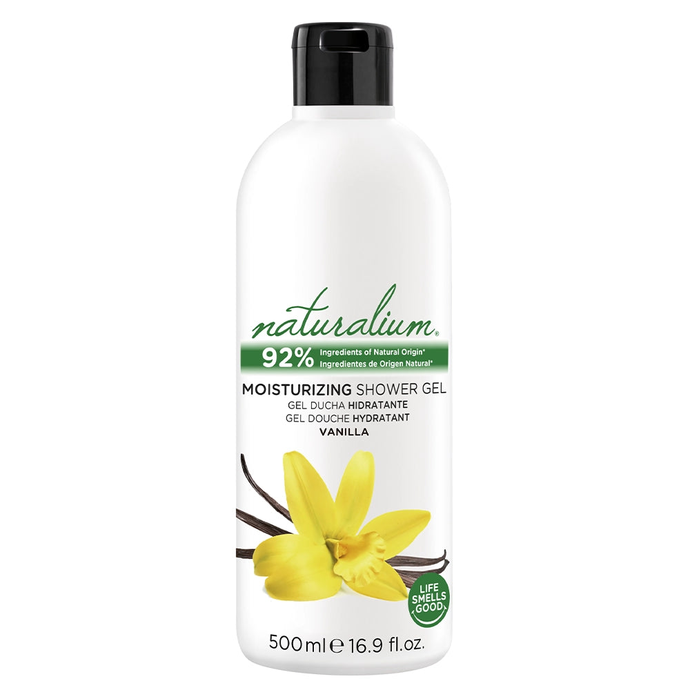 Naturalium Gel de Douche Hydratant Vanille 500 ml