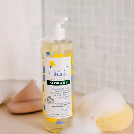 Klorane Bébé Gel lavant doux au Calendula apaisant - 500ml
