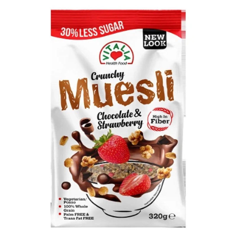 Vitalia Health Food Crunchy Muesli Chocolate Strawberry - 320g