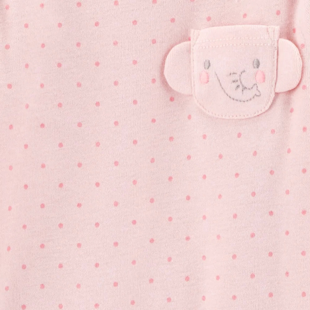 Lot de 4 Bodies à Manches Longues en Coton Fille Carter's