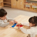 Viga Toys Juego de Tres en Raya de Madera - 3A+