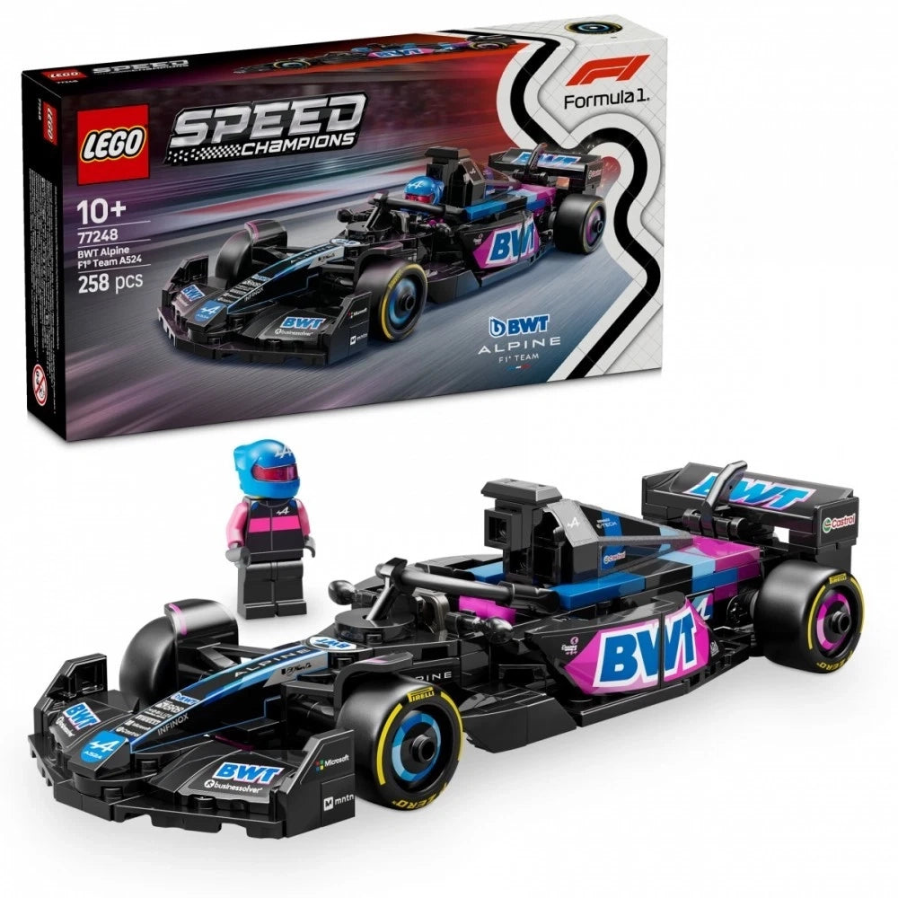 Lego BWT Alpine F1® Team A524 Race Car 10Y+