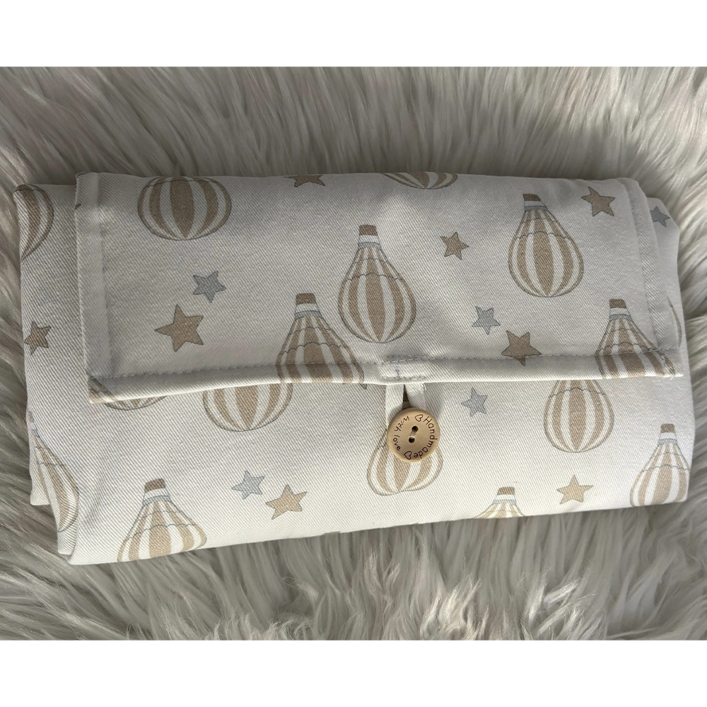 Babymat Tapis à Langer - Montgolfière Beige