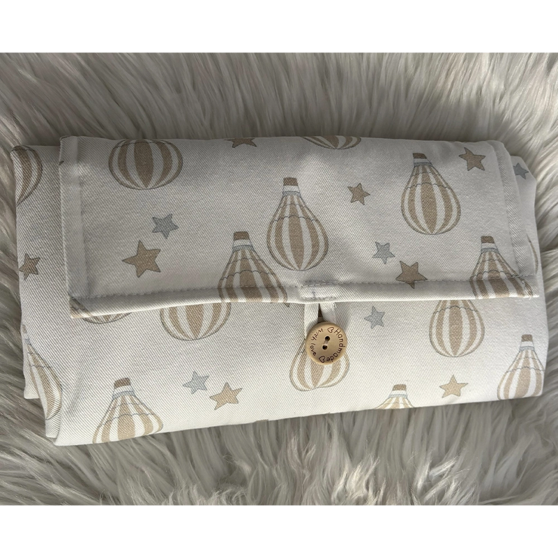 Babymat Changing Pad - Beige Hot Air Balloon