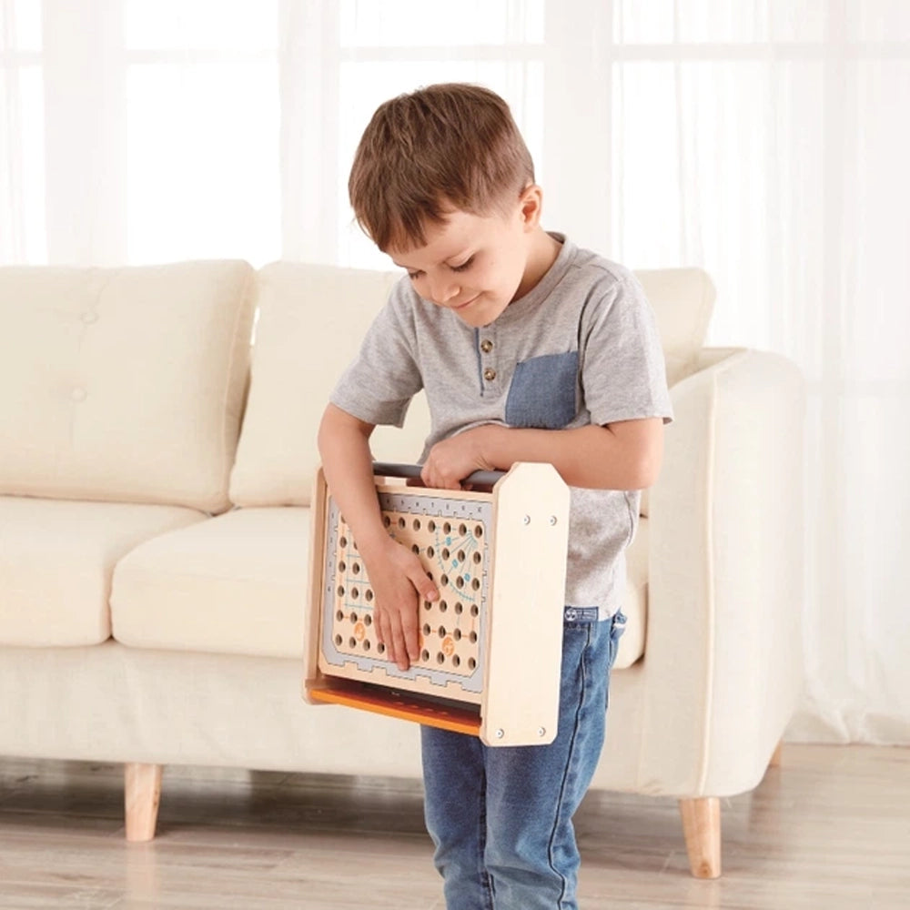Hape Boîte à Outils Expériences Scientifiques 4A+