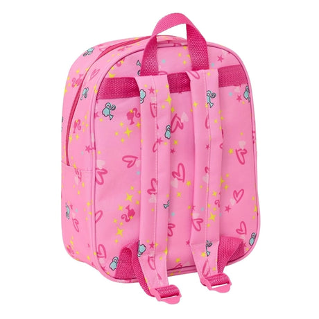 Safta Sac à Dos 3D avec Poche Rouge - Barbie