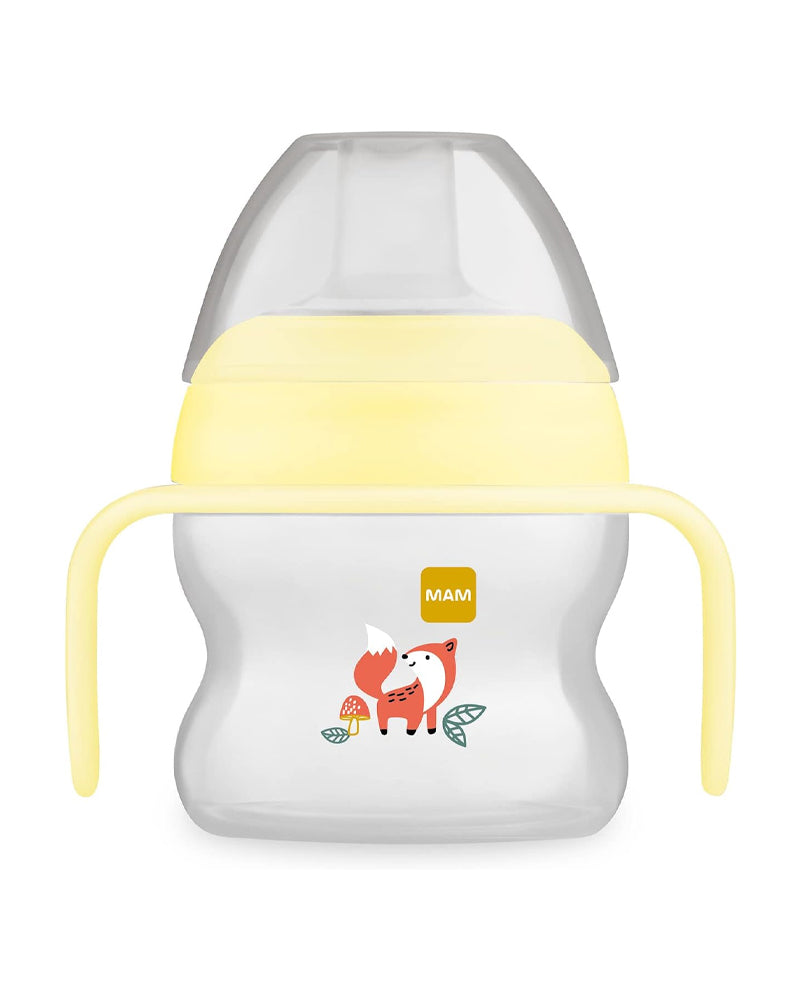 Tasse À Bec Souple MAM 150ml - Jaune