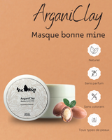 Be Nty Masque Bonne Mine d'Argan & Provitamine B5 & Argile Rouge ArganiClay  - 50g