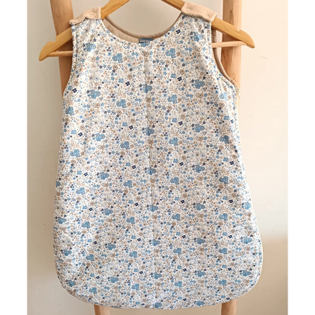 Baby Bulle Gigoteuse Pour Bébé - Fleuri Bleu & Beige – TOG 3