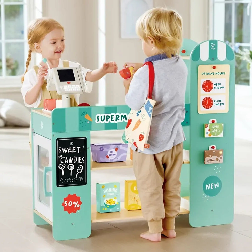 Hape Supermarché Intelligent en Bois 3-8A
