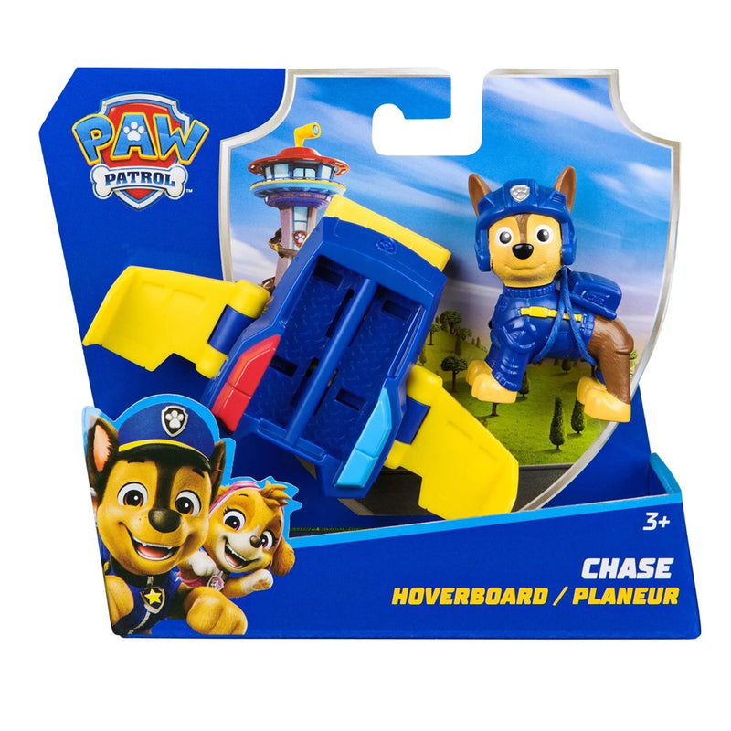 Paw Patrol Hoverboard + Figurine Air Rescue 3A+ - Bleu