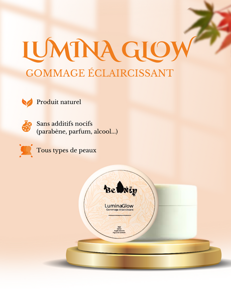 Be Nty LuminaGlow Gommage Éclaircissant - 50g