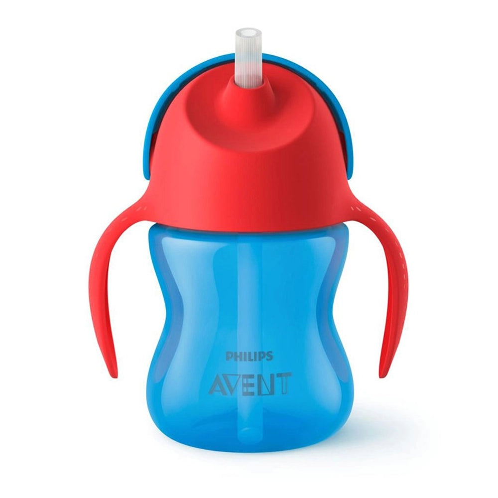 Vaso con pajita Avent +9 meses para niño - 200 ml