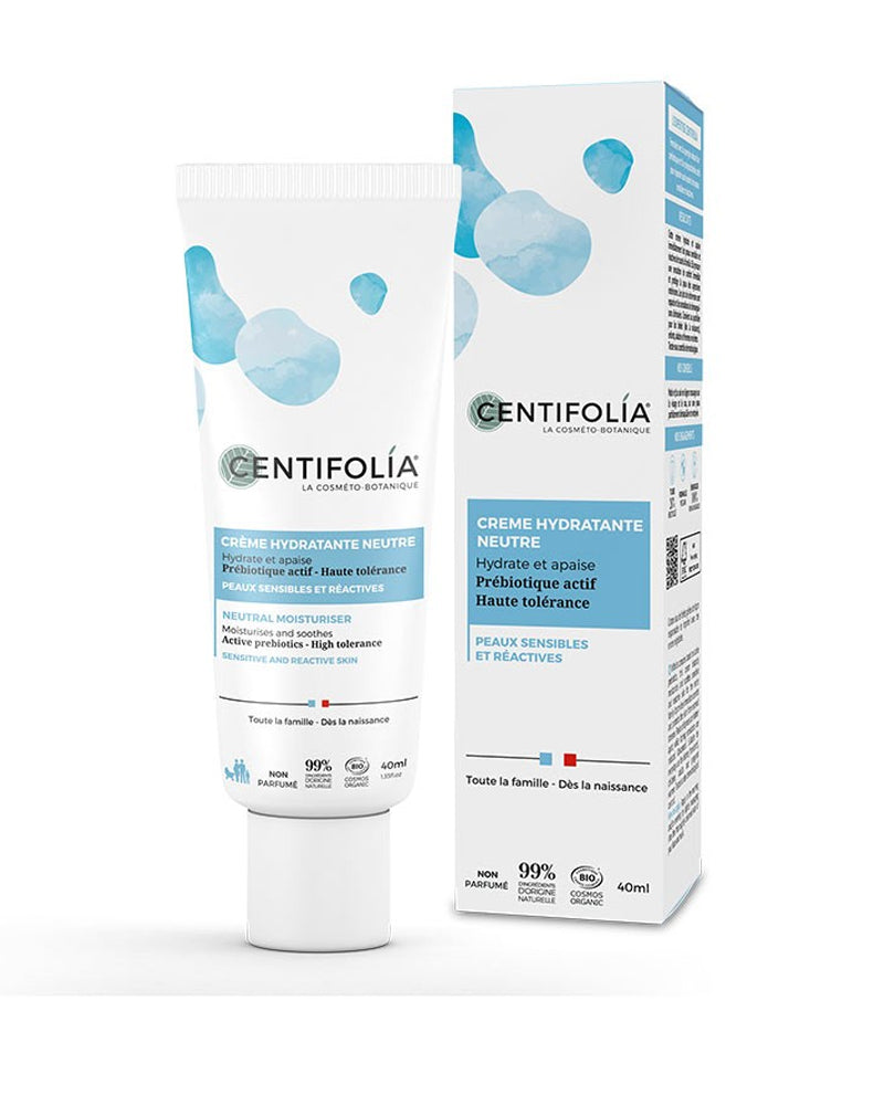 Centifolia Crème hydratante Neutre Prébiotique - 40ml