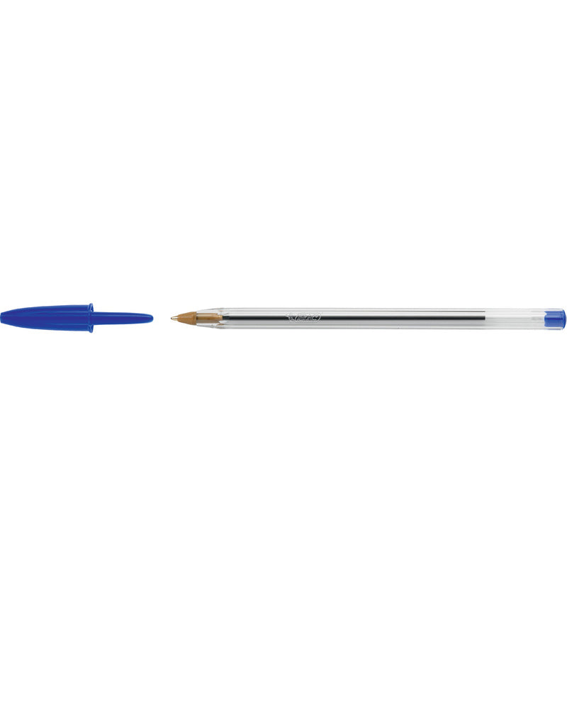 Bic Cristal Stylos à Bille 4 Pièces - Bleu