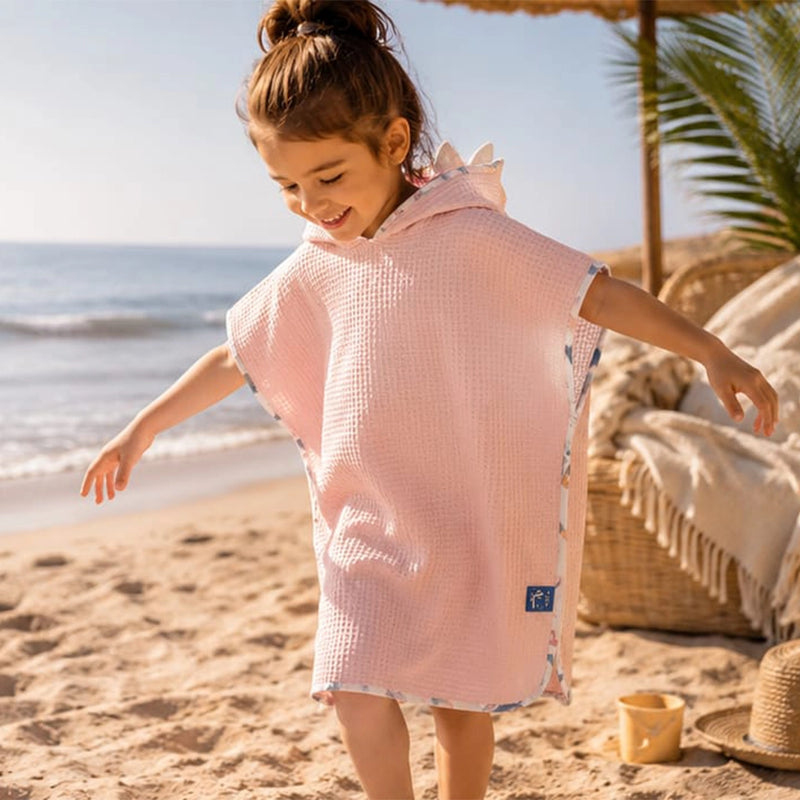 Baby Bulle Ponchos Pink