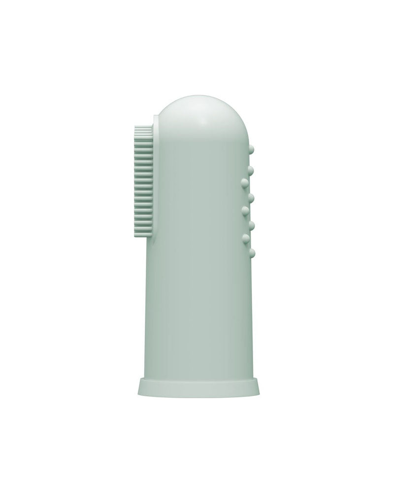 Dr. Brown's Brosse à dents en silicone avec étui 3M+ - Vert