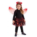 Wings, Skirt &amp; Headband Set - Devil 