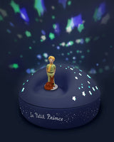 Trousselier Veilleuse Projecteur d'Etoiles Musical Le Petit Prince - Bleu