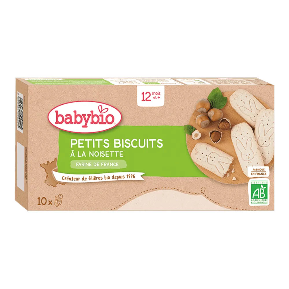 Babybio Boudoirs Biscuits À Noisette 120g