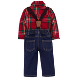 Carter's Baby 3-Piece Set - Red Plaid