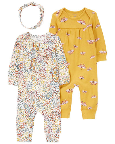 Tenue avec pyjama-grenouillère pour bebe fille Child of Mine made by  Carter's – renard 