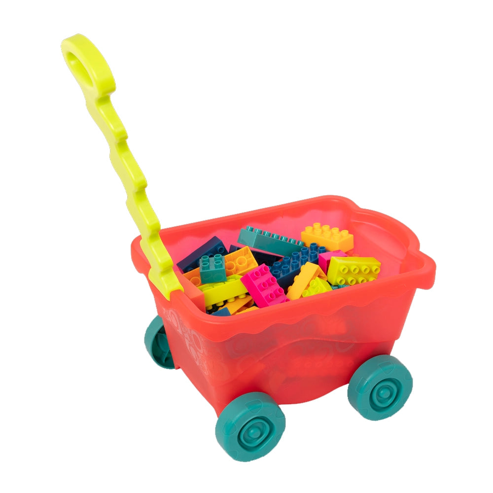 B. Toys Blocs Wagon de Construction et Chariot 18M+