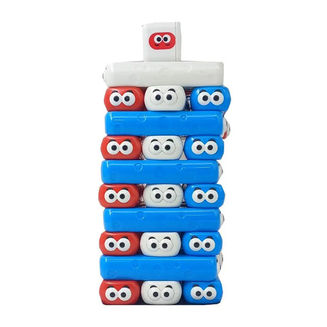 Juego de equilibrio Jenga Gusanos Tambaleantes 30 piezas - 3A+