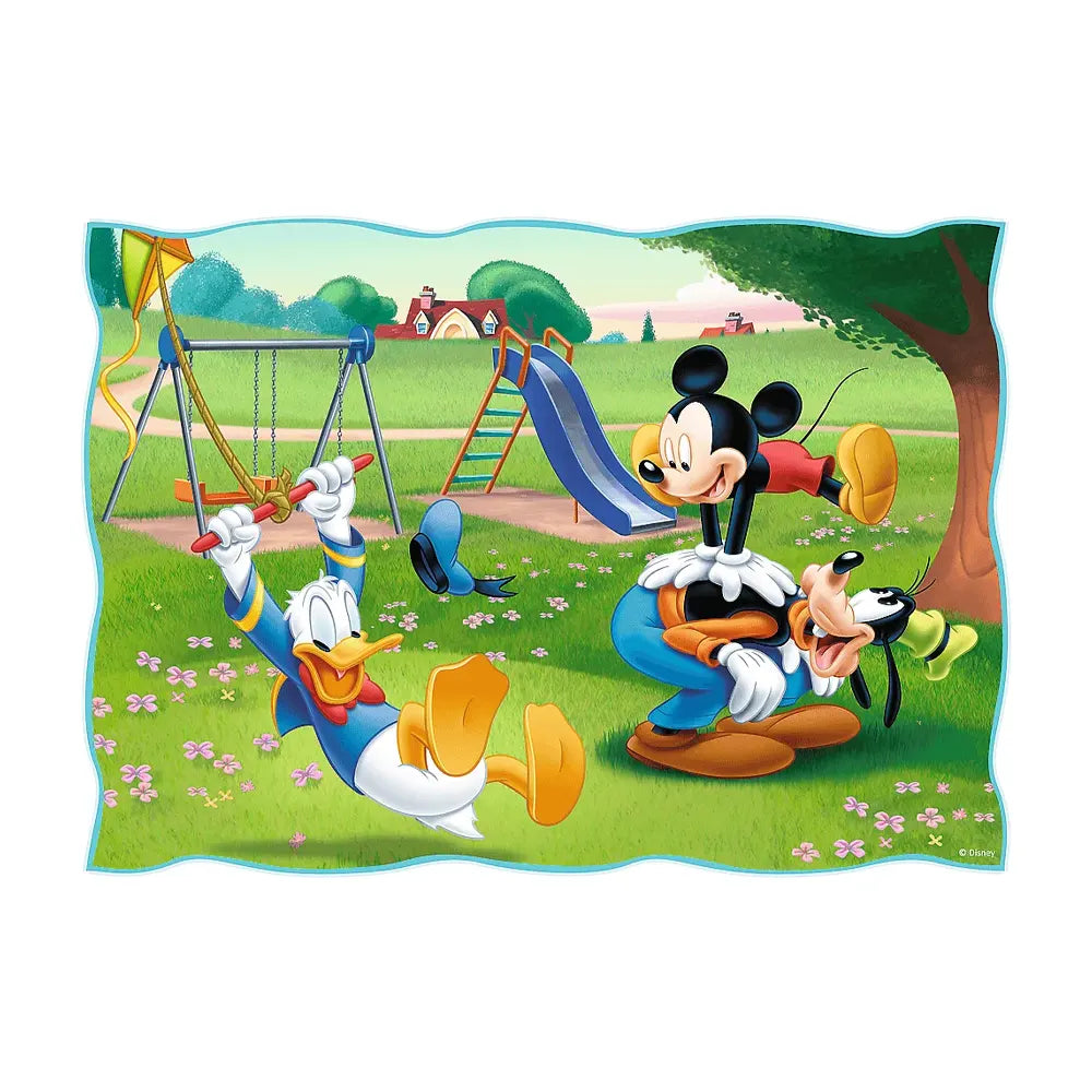 Trefl 4-in-1 Mickey Mouse's Beautiful Day Puzzle - 4A+