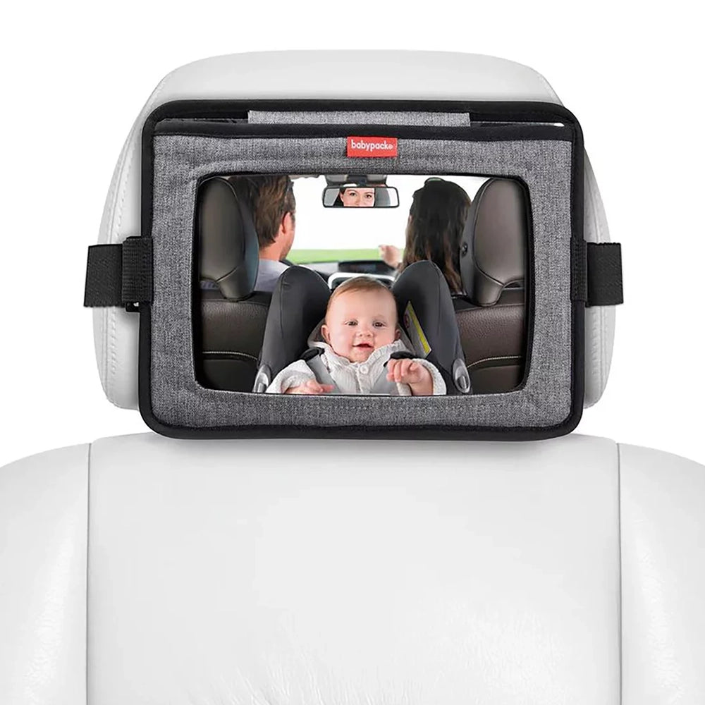 Babyauto Babypack Rétroviseur & Étui Tablette - Gris