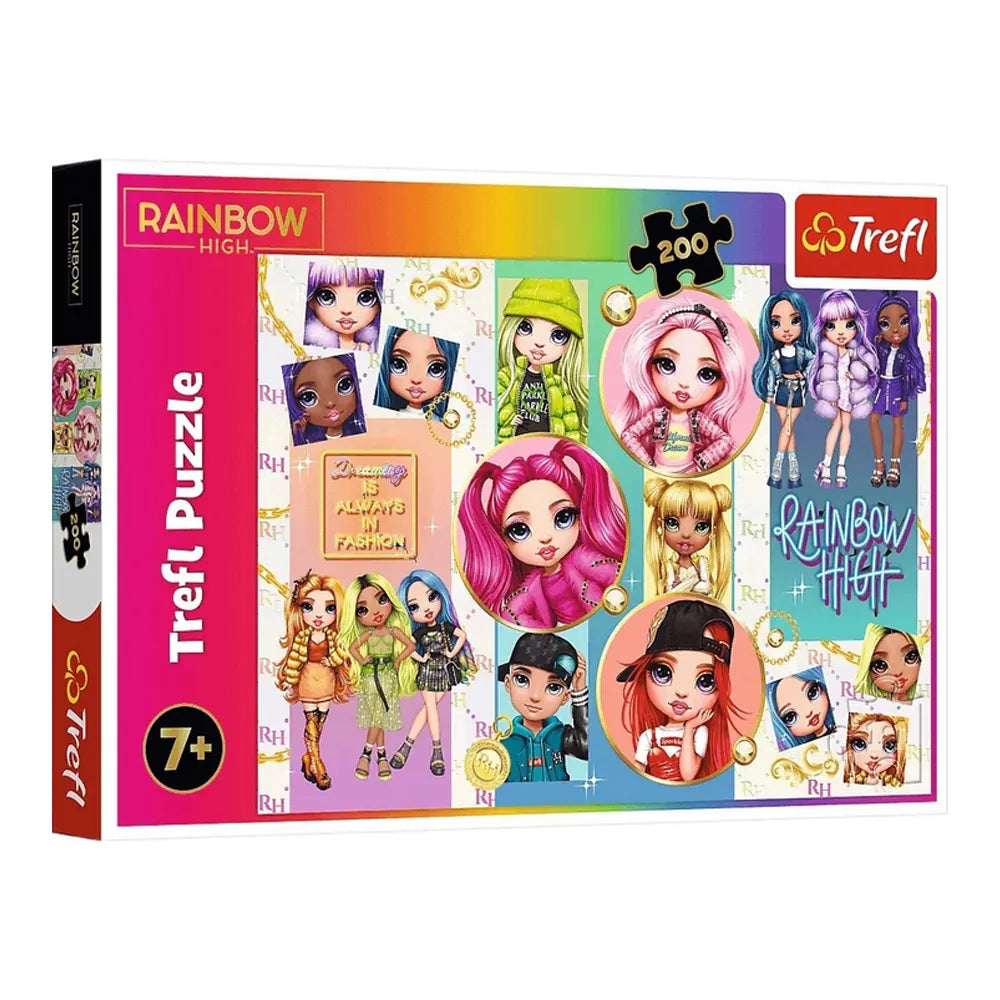 Trefl Puzzle Rainbow High 200 Pièces - 6A+