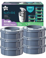 Lot de 6 recharges Tommee Tippee Twist & Click