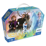 Trefl Puzzle Glitter Magical Friendship Frozen 70 Pièces - 4A+